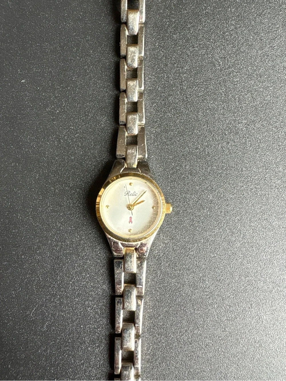 Relic Two-Tone Women's Bracelet Watch - Silver & Gold